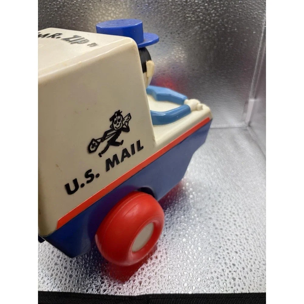 Vintage Mr Zip  USPS/ Post Office /Pull toy RARE